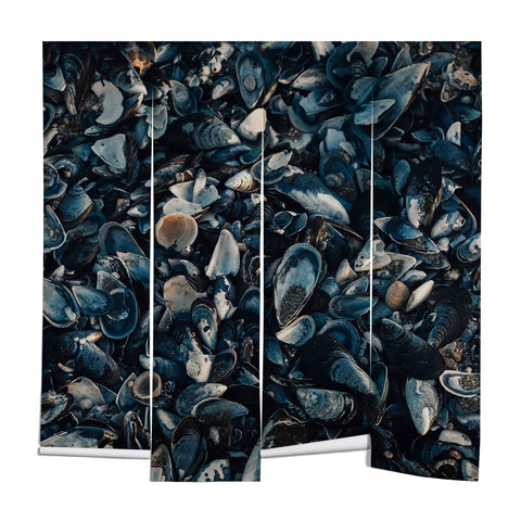 Ingrid Beddoes moody indigo Wall Mural