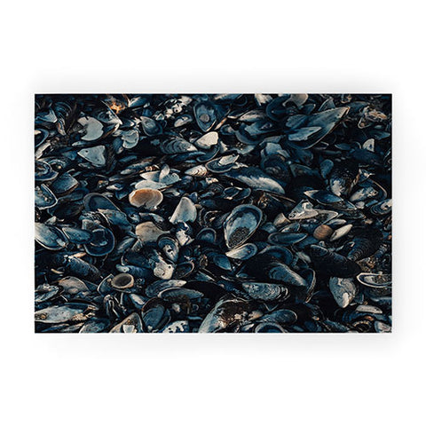 Ingrid Beddoes moody indigo Welcome Mat