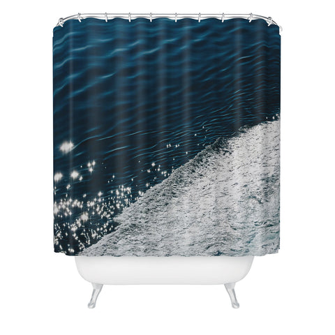 Ingrid Beddoes Ocean Calm Shower Curtain