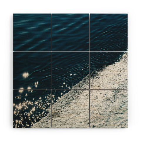 Ingrid Beddoes Ocean Calm Wood Wall Mural