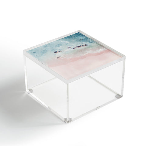 Ingrid Beddoes Ocean Pink Blush Acrylic Box
