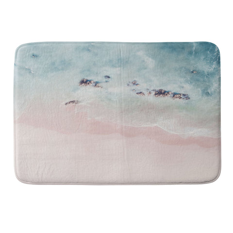 Ingrid Beddoes Ocean Pink Blush Memory Foam Bath Mat