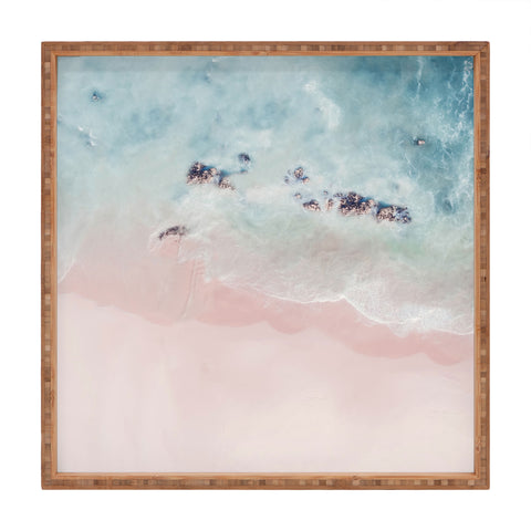 Ingrid Beddoes Ocean Pink Blush Square Tray
