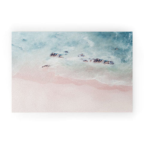 Ingrid Beddoes Ocean Pink Blush Welcome Mat
