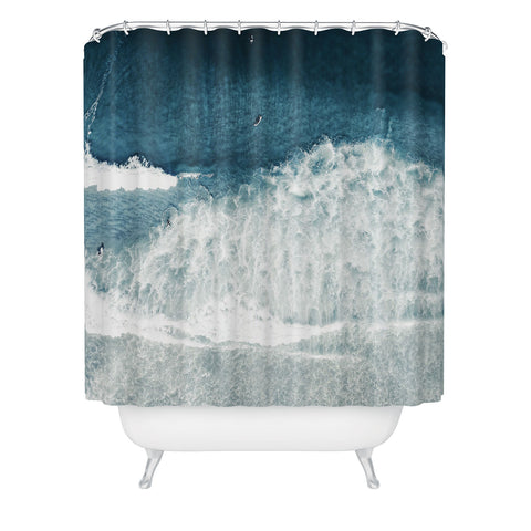 Ingrid Beddoes Ocean Surfers Shower Curtain