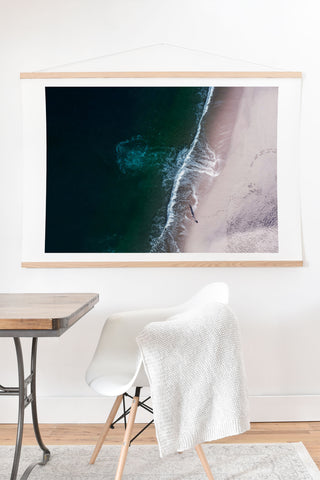 Ingrid Beddoes Ocean Walk III Art Print And Hanger