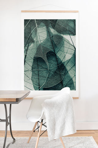 Ingrid Beddoes Olive Green Art Print And Hanger