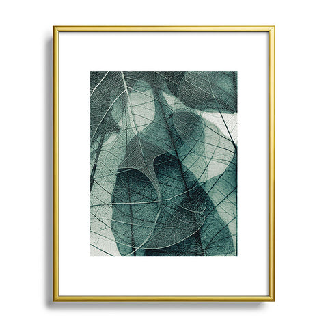 Ingrid Beddoes Olive Green Metal Framed Art Print