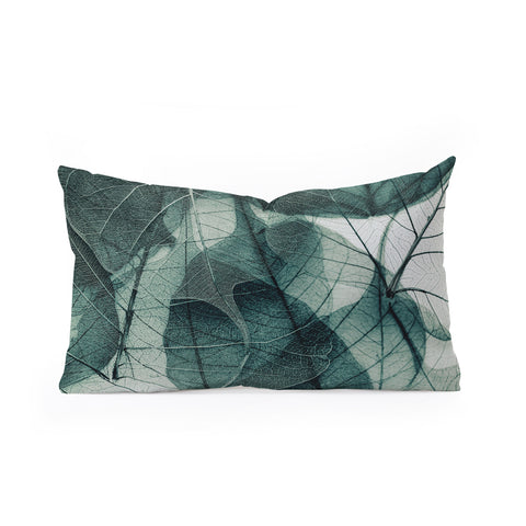 Ingrid Beddoes Olive Green Oblong Throw Pillow