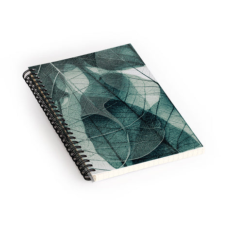 Ingrid Beddoes Olive Green Spiral Notebook