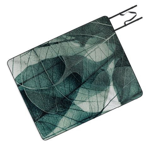 Ingrid Beddoes Olive Green Picnic Blanket