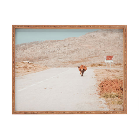 Ingrid Beddoes On the road I Rectangular Tray