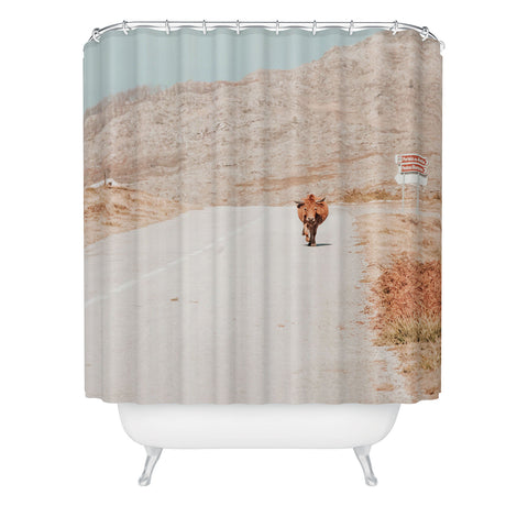 Ingrid Beddoes On the road I Shower Curtain