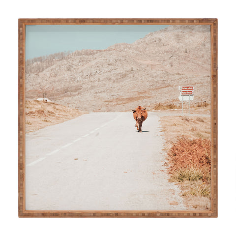 Ingrid Beddoes On the road I Square Tray