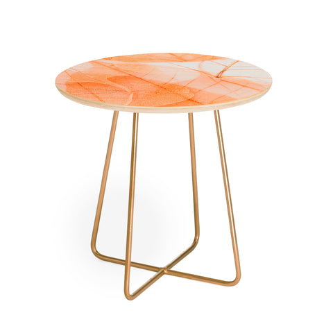 Ingrid Beddoes Orange marmalade Round Side Table