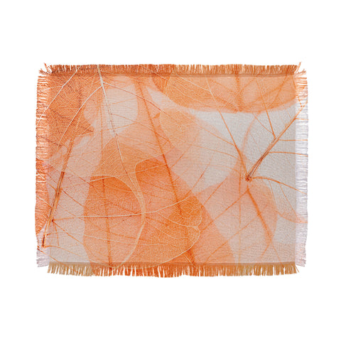 Ingrid Beddoes Orange marmalade Throw Blanket