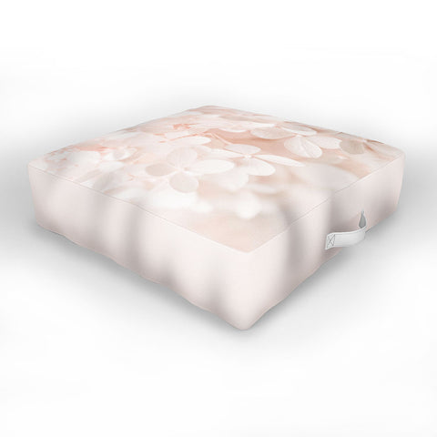 Ingrid Beddoes Peach Melba Outdoor Floor Cushion