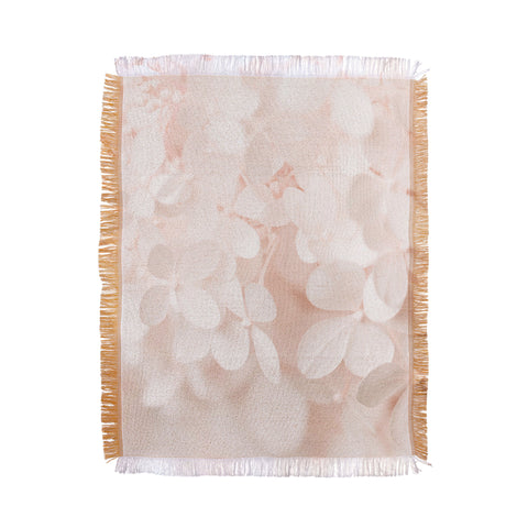 Ingrid Beddoes Peach Melba Throw Blanket