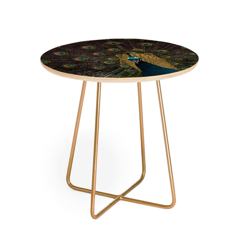 Ingrid Beddoes Peacock and proud III Round Side Table