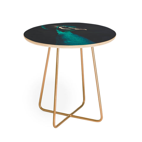 Ingrid Beddoes Peacock and Proud Round Side Table