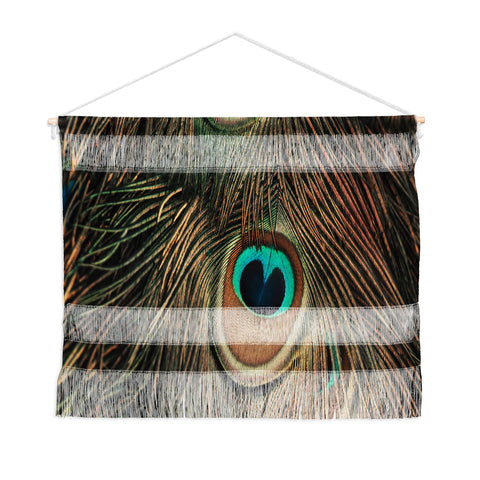Ingrid Beddoes peacock feathers II Wall Hanging Landscape