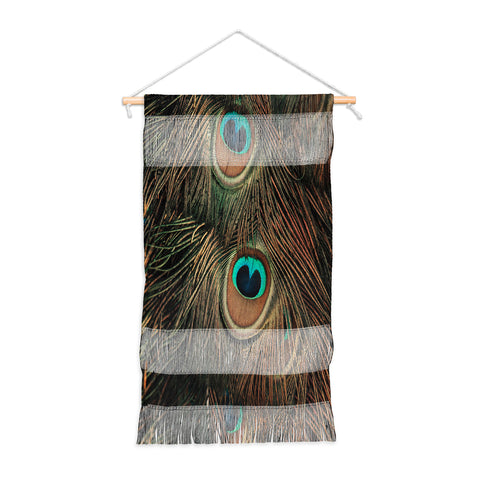 Ingrid Beddoes peacock feathers II Wall Hanging Portrait