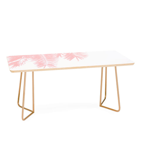 Ingrid Beddoes Pink chiffon palm Coffee Table