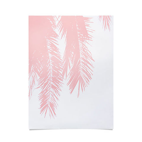 Ingrid Beddoes Pink chiffon palm Poster