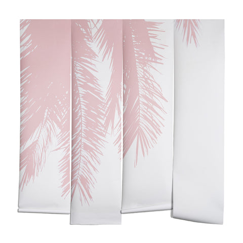 Ingrid Beddoes Pink chiffon palm Wall Mural