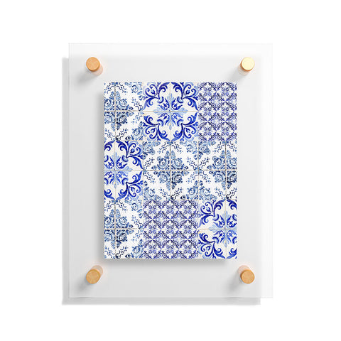 Ingrid Beddoes Portuguese Azulejos Floating Acrylic Print