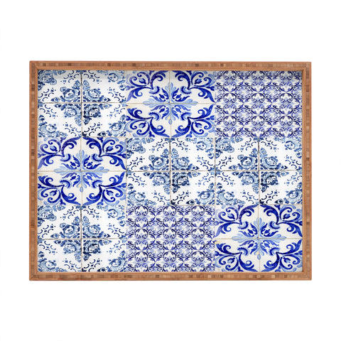 Ingrid Beddoes Portuguese Azulejos Rectangular Tray