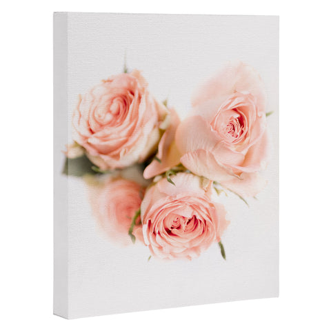 Ingrid Beddoes Rose pink lemonade Art Canvas