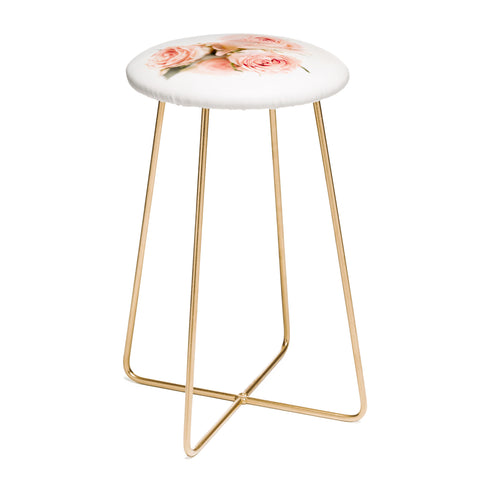 Ingrid Beddoes Rose pink lemonade Counter Stool