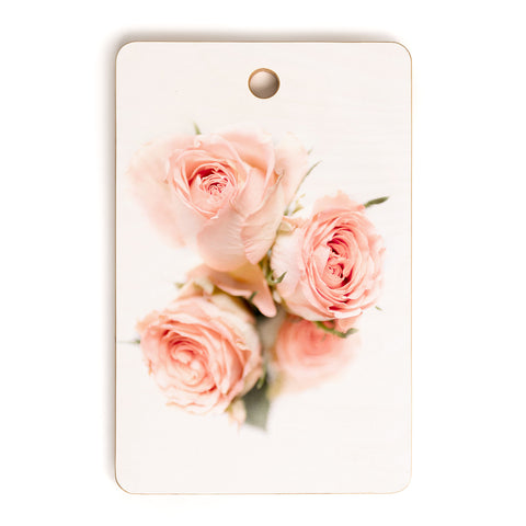 Ingrid Beddoes Rose pink lemonade Cutting Board Rectangle