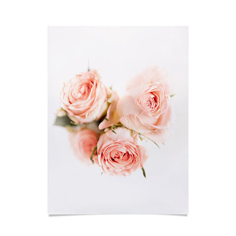 Ingrid Beddoes Rose pink lemonade Poster