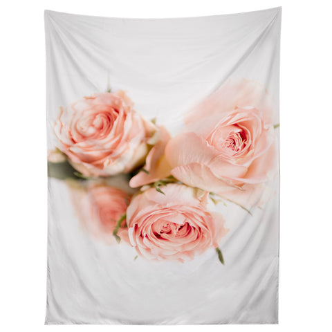 Ingrid Beddoes Rose pink lemonade Tapestry
