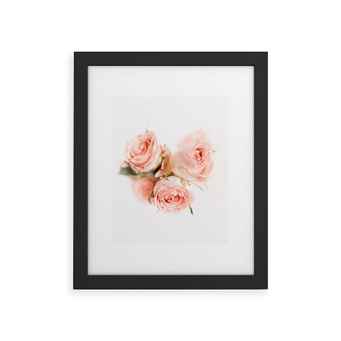 Ingrid Beddoes Rose pink lemonade Framed Art Print