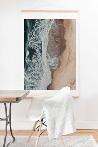 Ingrid Beddoes Sands of Gold Art Print And Hanger