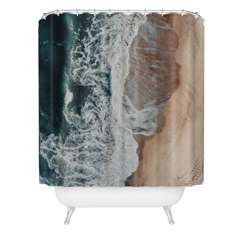 Ingrid Beddoes Sands of Gold Shower Curtain