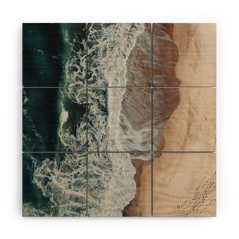 Ingrid Beddoes Sands of Gold Wood Wall Mural