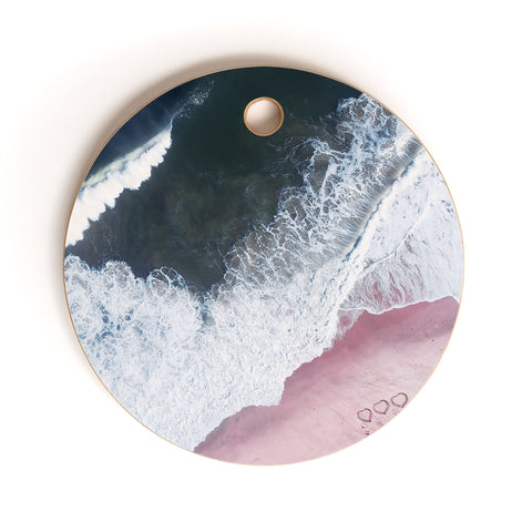 Ingrid Beddoes Sea Heart and Soul Cutting Board Round