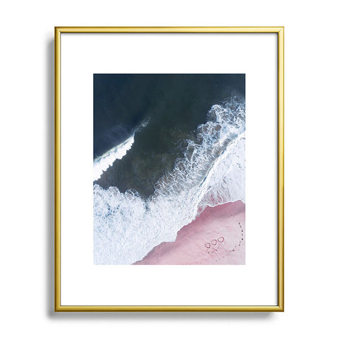 Ingrid Beddoes Sea Heart and Soul Metal Framed Art Print