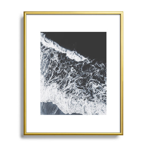 Ingrid Beddoes Sea Lace Metal Framed Art Print