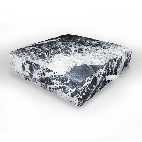 Ingrid Beddoes Sea Lace Outdoor Floor Cushion