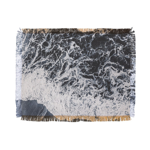 Ingrid Beddoes Sea Lace Throw Blanket