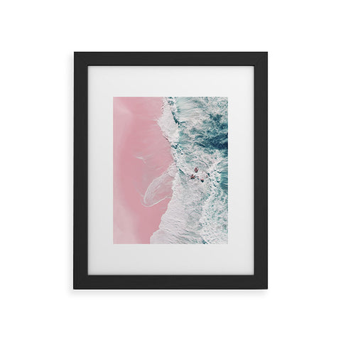 Ingrid Beddoes sea love Framed Art Print