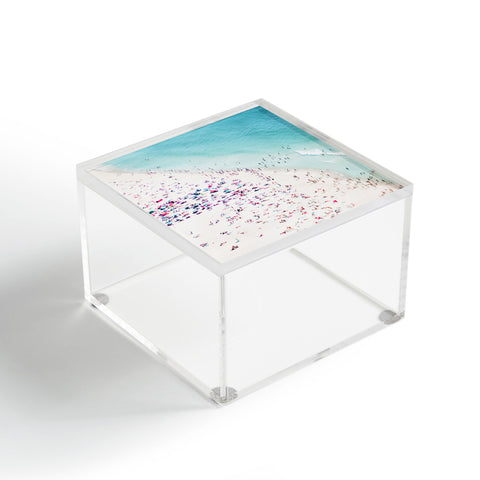 Ingrid Beddoes Summer beach love Acrylic Box