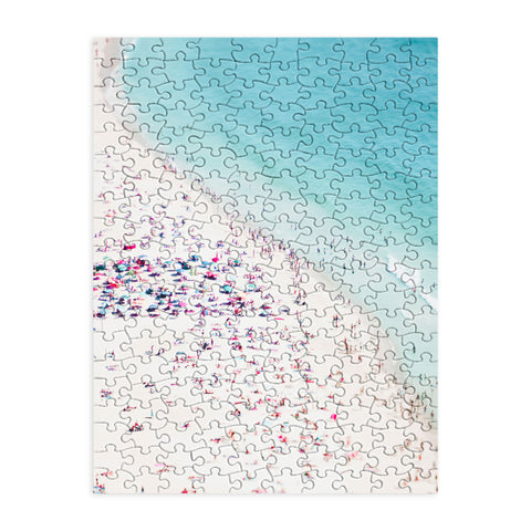 Ingrid Beddoes Summer beach love Puzzle