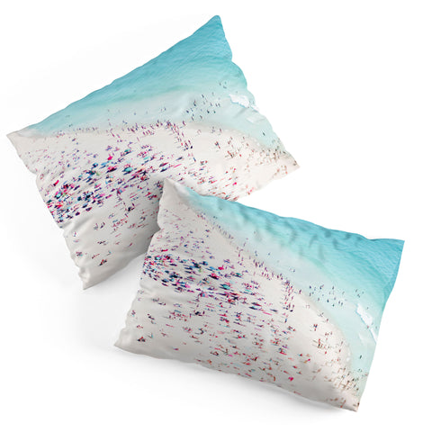Ingrid Beddoes Summer beach love Pillow Shams