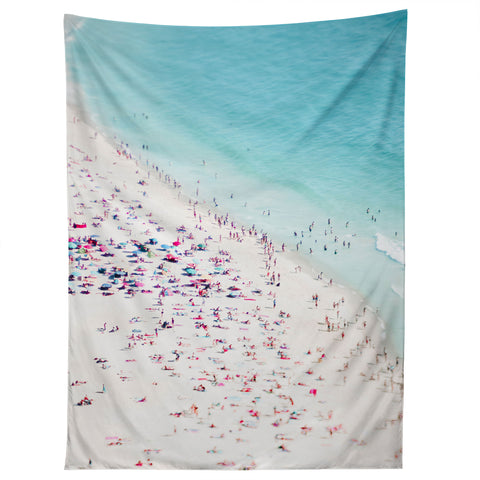 Ingrid Beddoes Summer beach love Tapestry